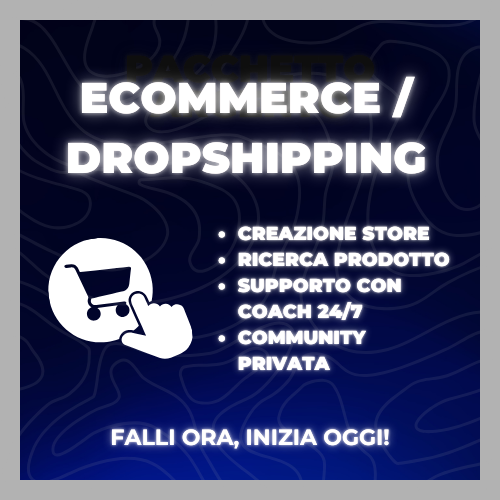 Pacchetto Argento - Ecommerce / Dropshipping